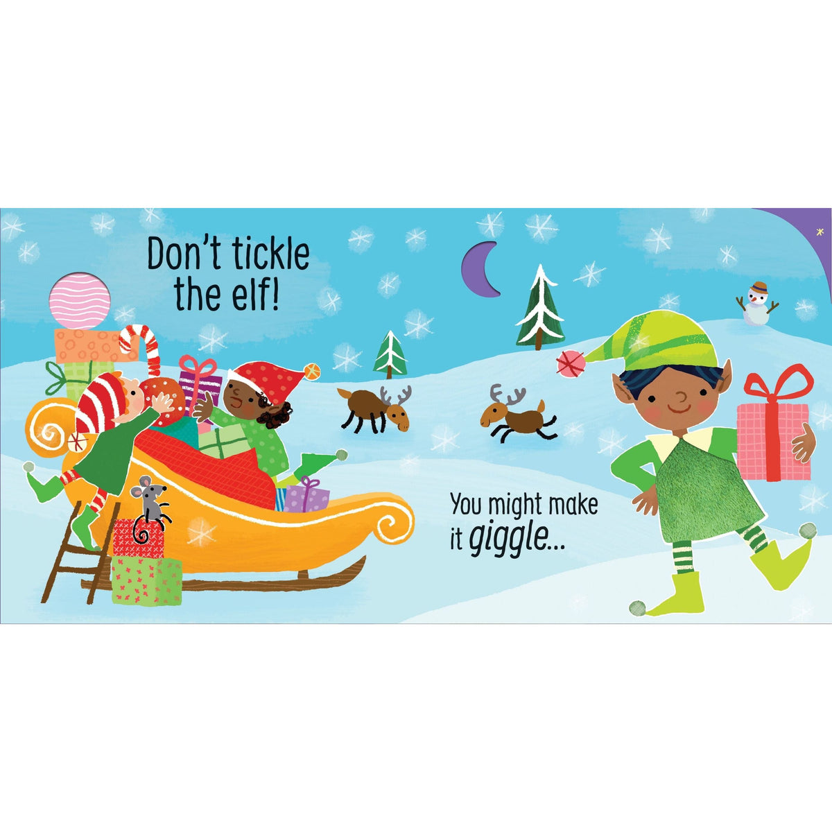 Usborne: Don't Tickle Santa! Book