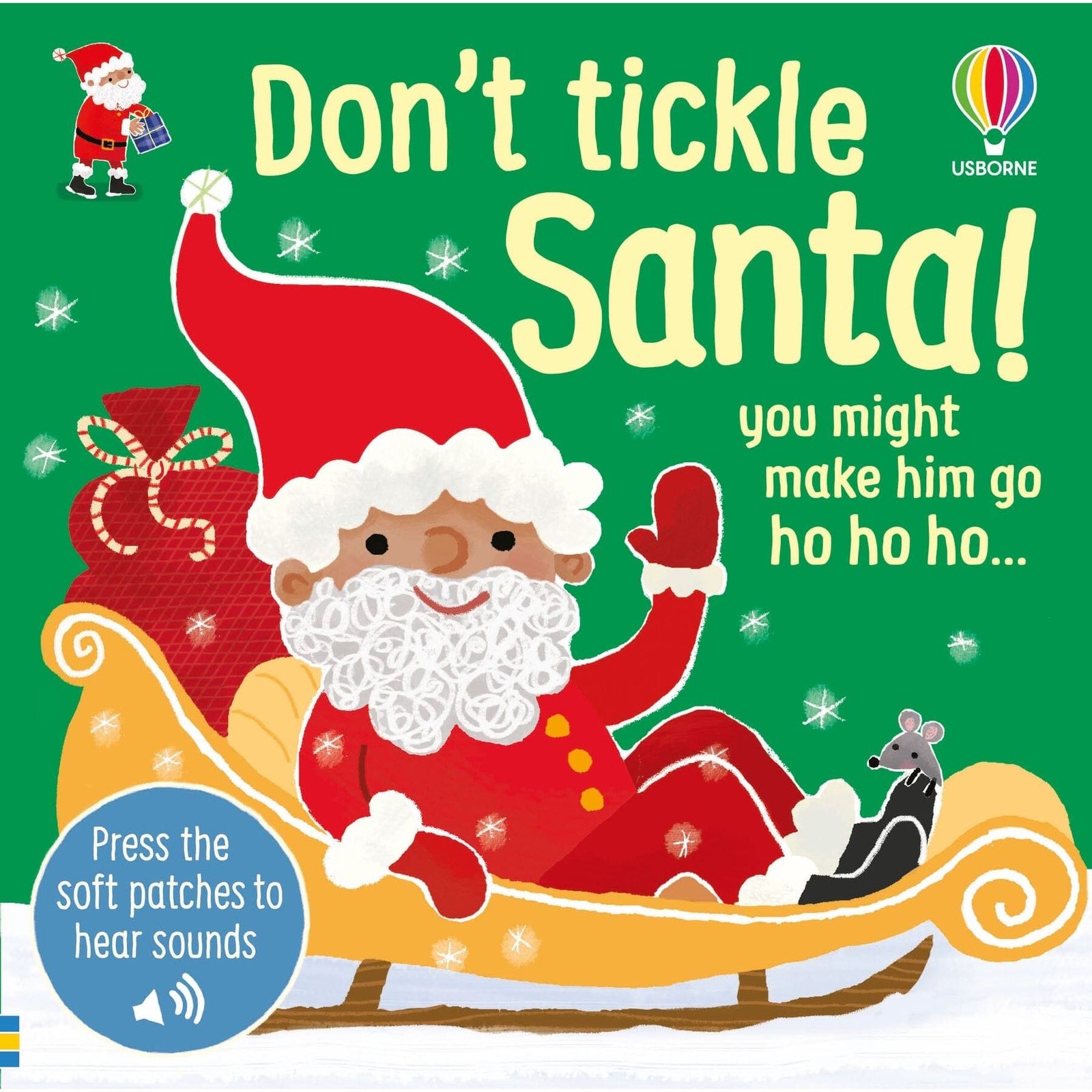 Usborne: Don't Tickle Santa! Book