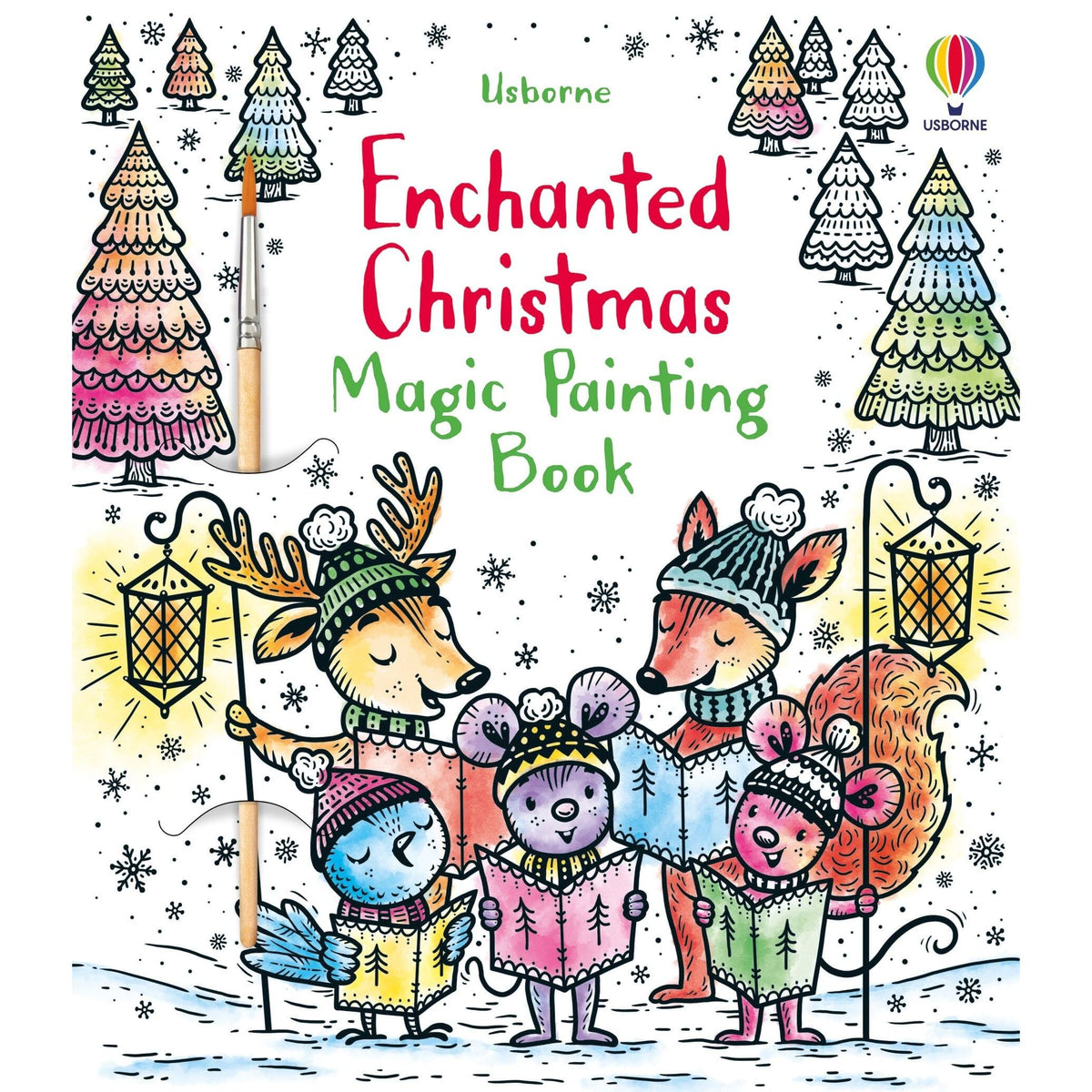 Usborne: Enchanted Christmas Magic Painting Book