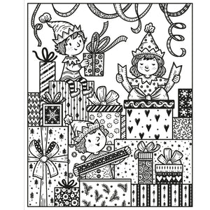 Usborne: Enchanted Christmas Magic Painting Book