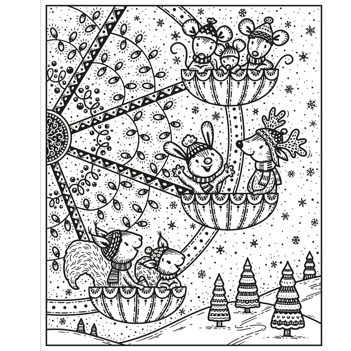 Usborne: Enchanted Christmas Magic Painting Book