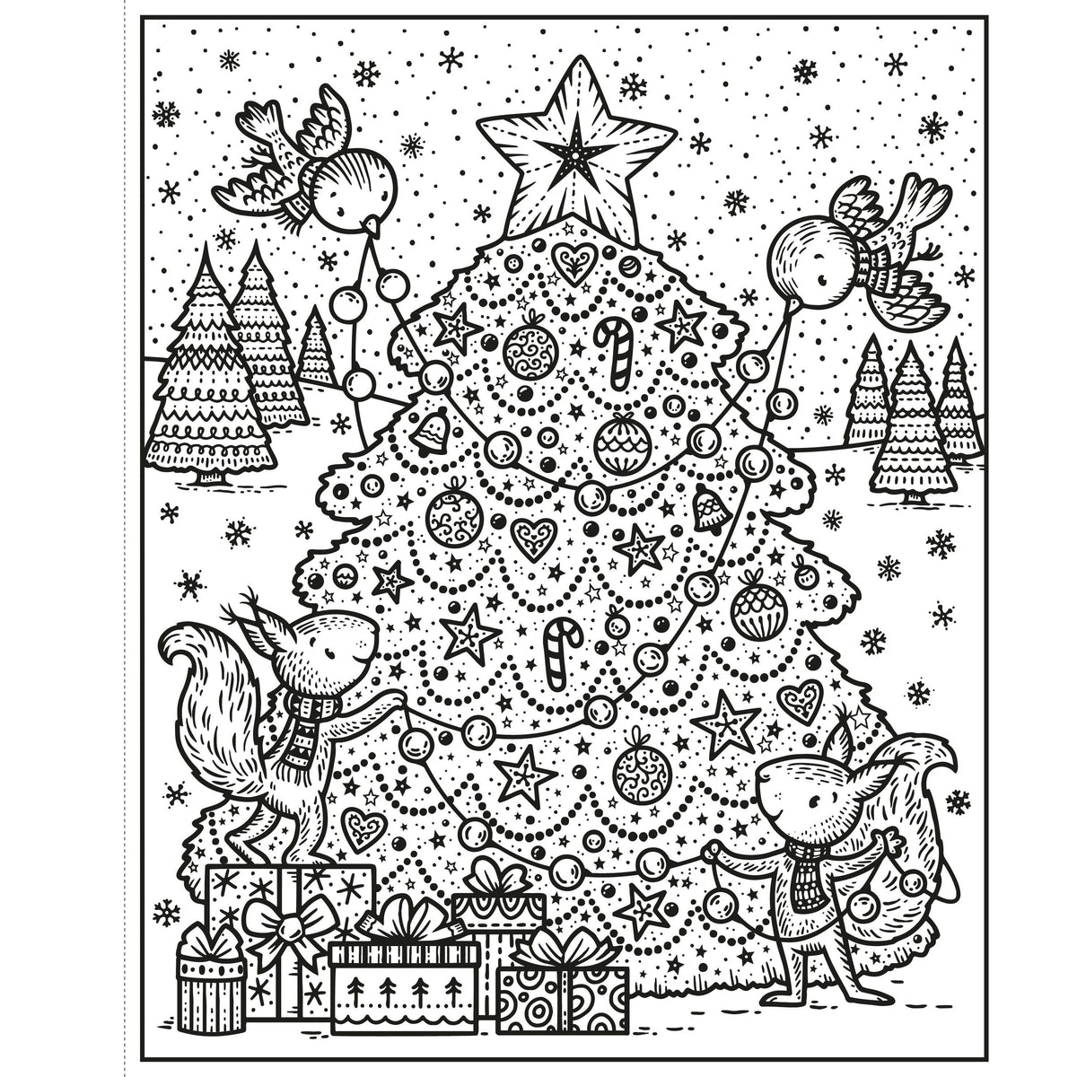 Usborne: Enchanted Christmas Magic Painting Book