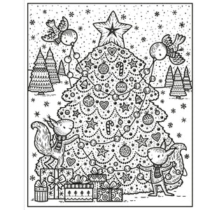 Usborne: Enchanted Christmas Magic Painting Book