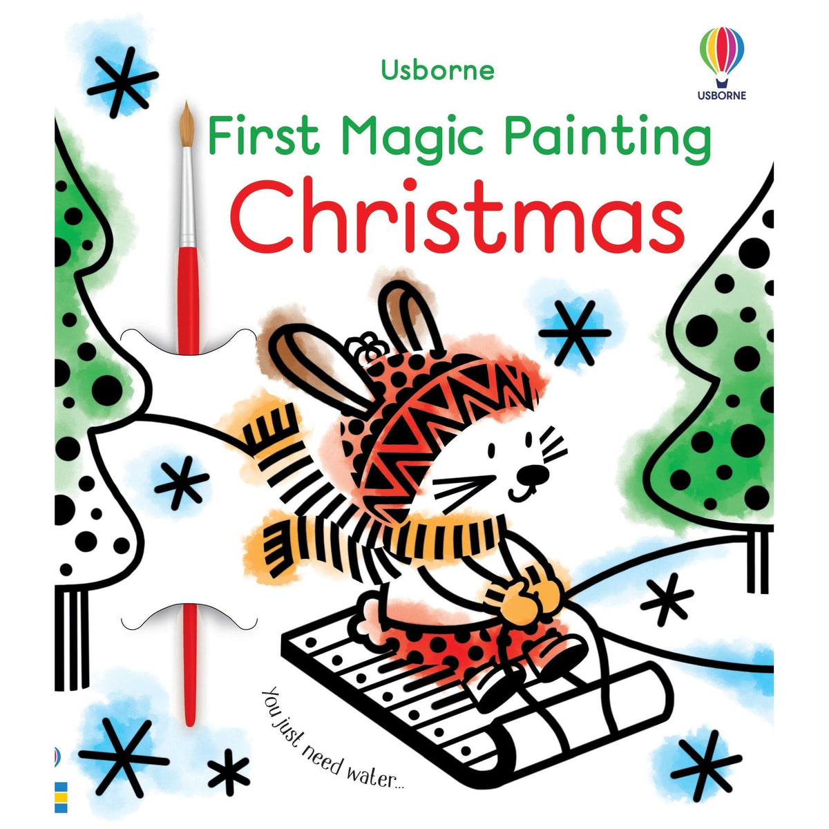 Usborne: First Magic Painting Christmas Book