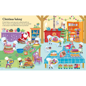 Usborne: First Sticker Book Christmas Book