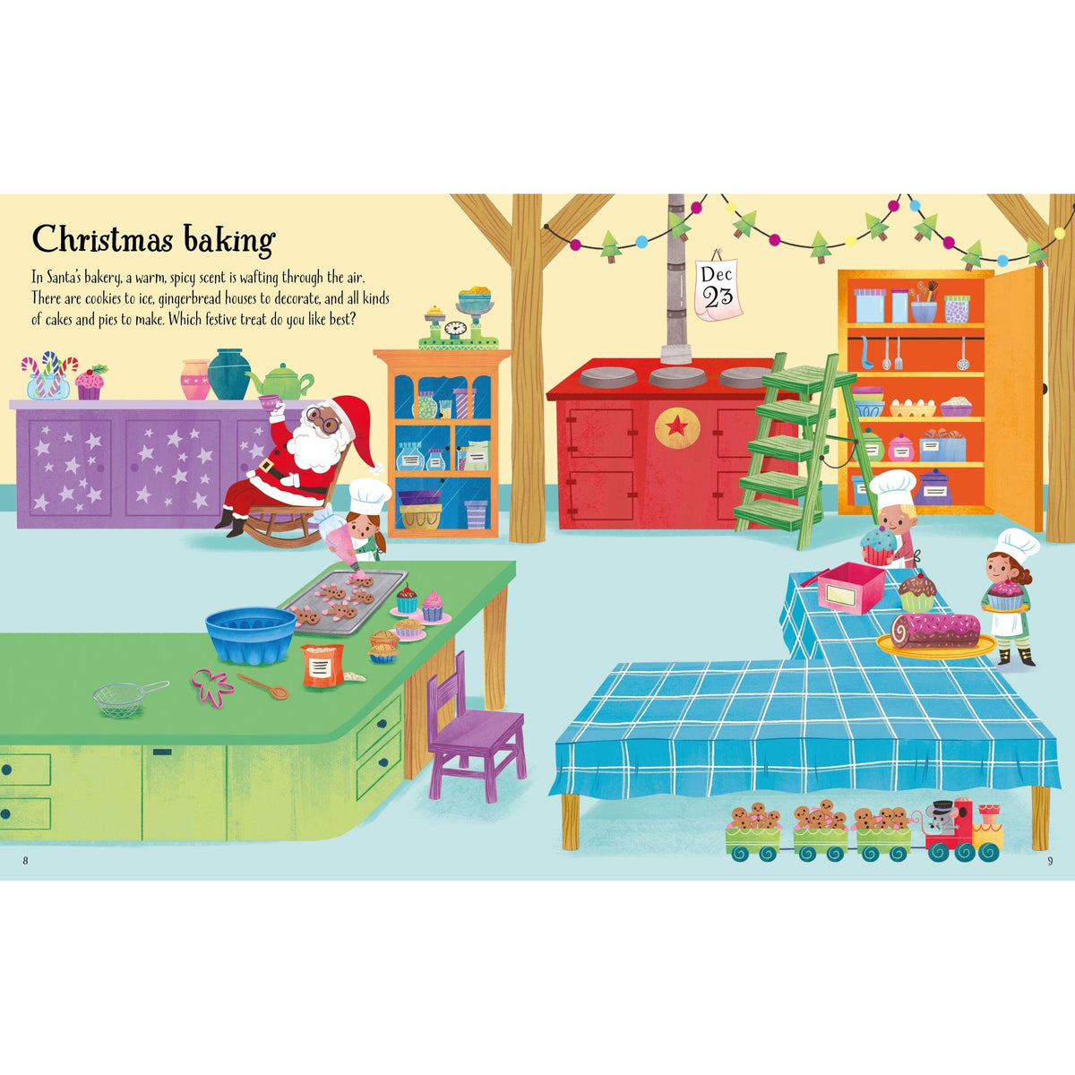 Usborne: First Sticker Book Christmas Book