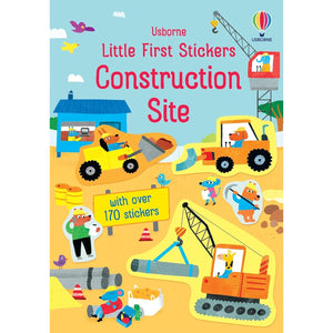 Usborne Little First Stickers: Construction Site