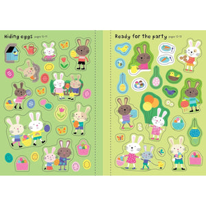 Usborne Little First Stickers: Easter Bunnies