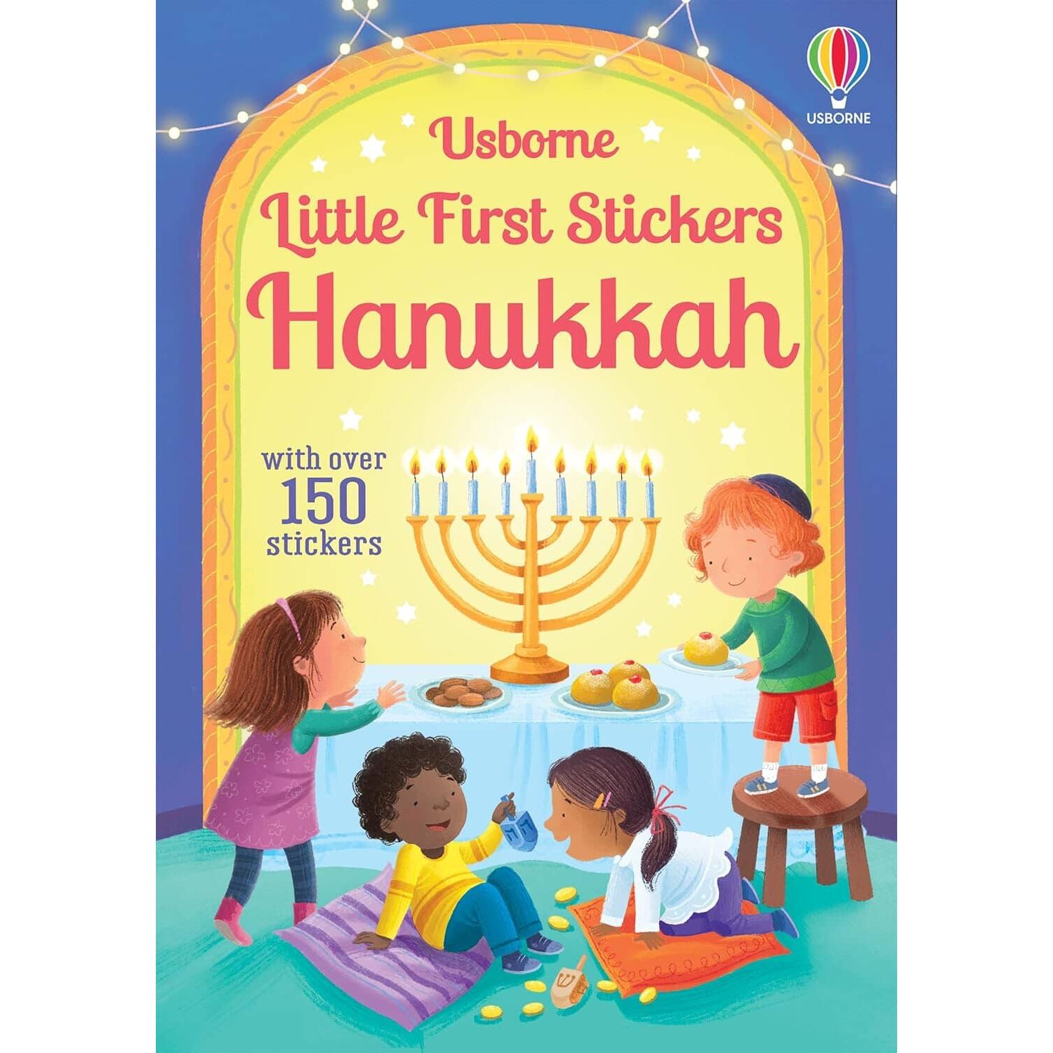 Usborne Little First Stickers: Hanukkah