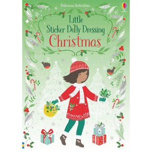 Usborne: Little Sticker Dolly Dressing Christmas Book