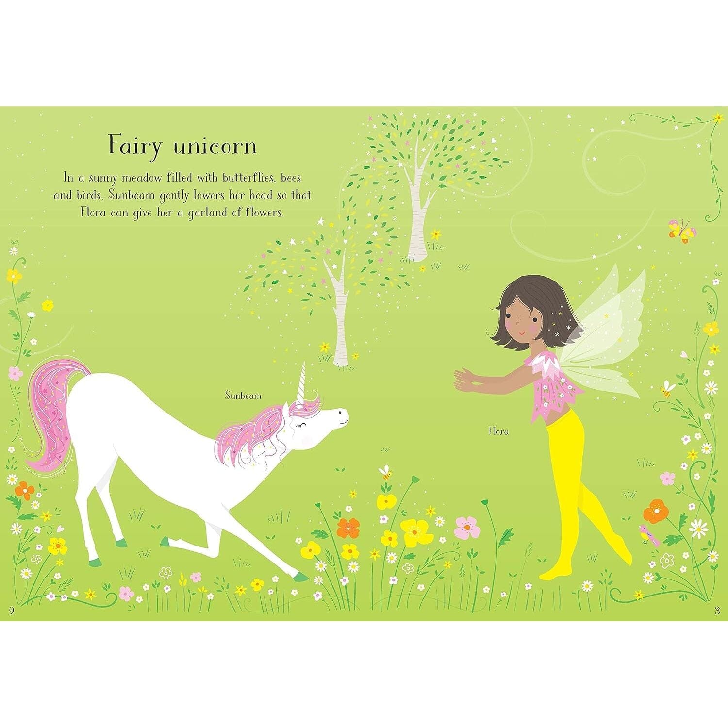 Usborne Little Sticker Dolly Dressing: Unicorns