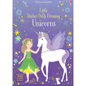 Usborne Little Sticker Dolly Dressing: Unicorns