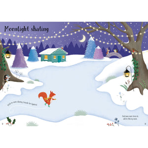 Usborne: Sparkly Christmas Trees Stick Book