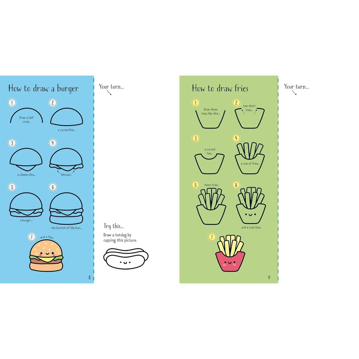 Usborne Step-By-Step Drawing Cute Things
