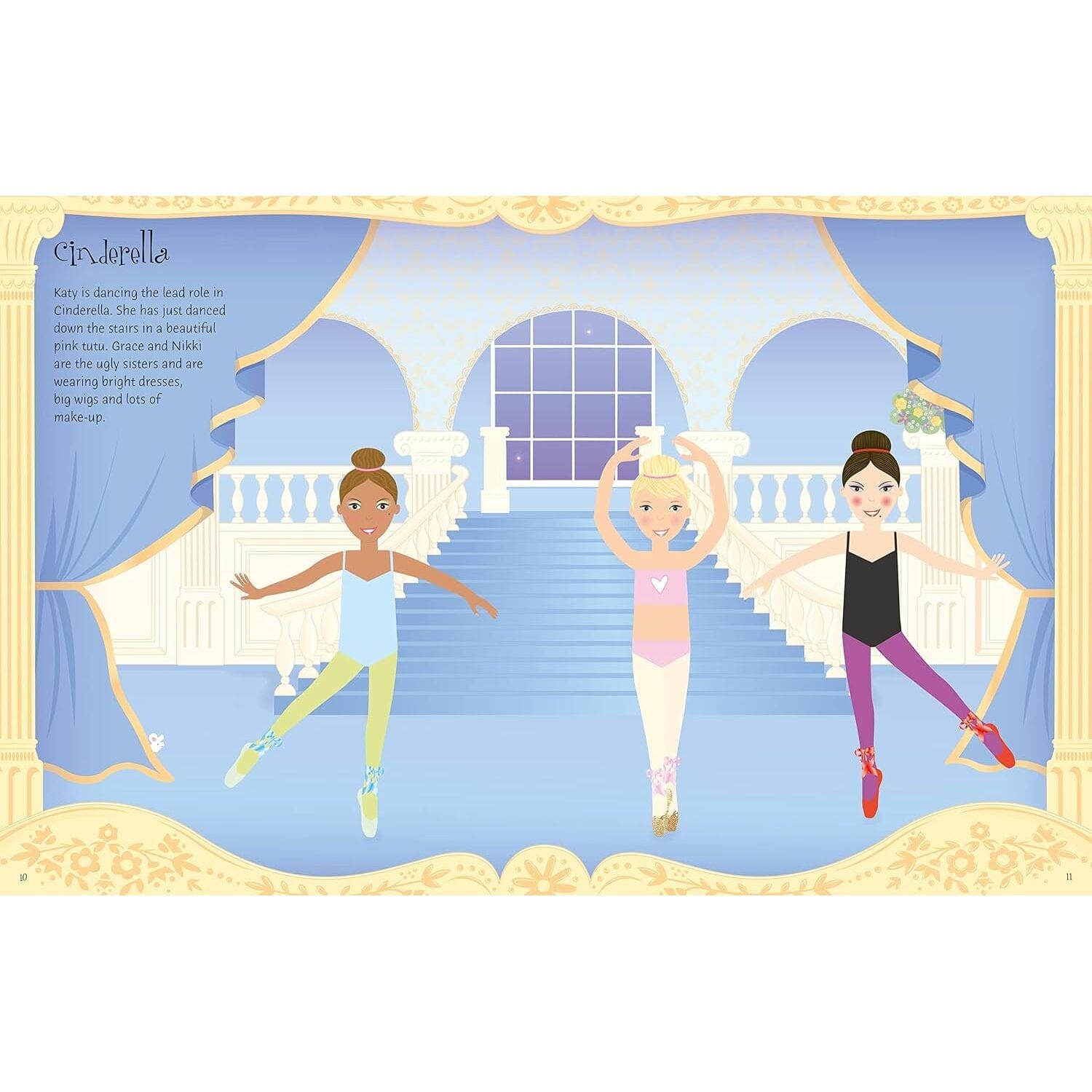 Usborne Sticker Dolly Dressing: Ballerinas