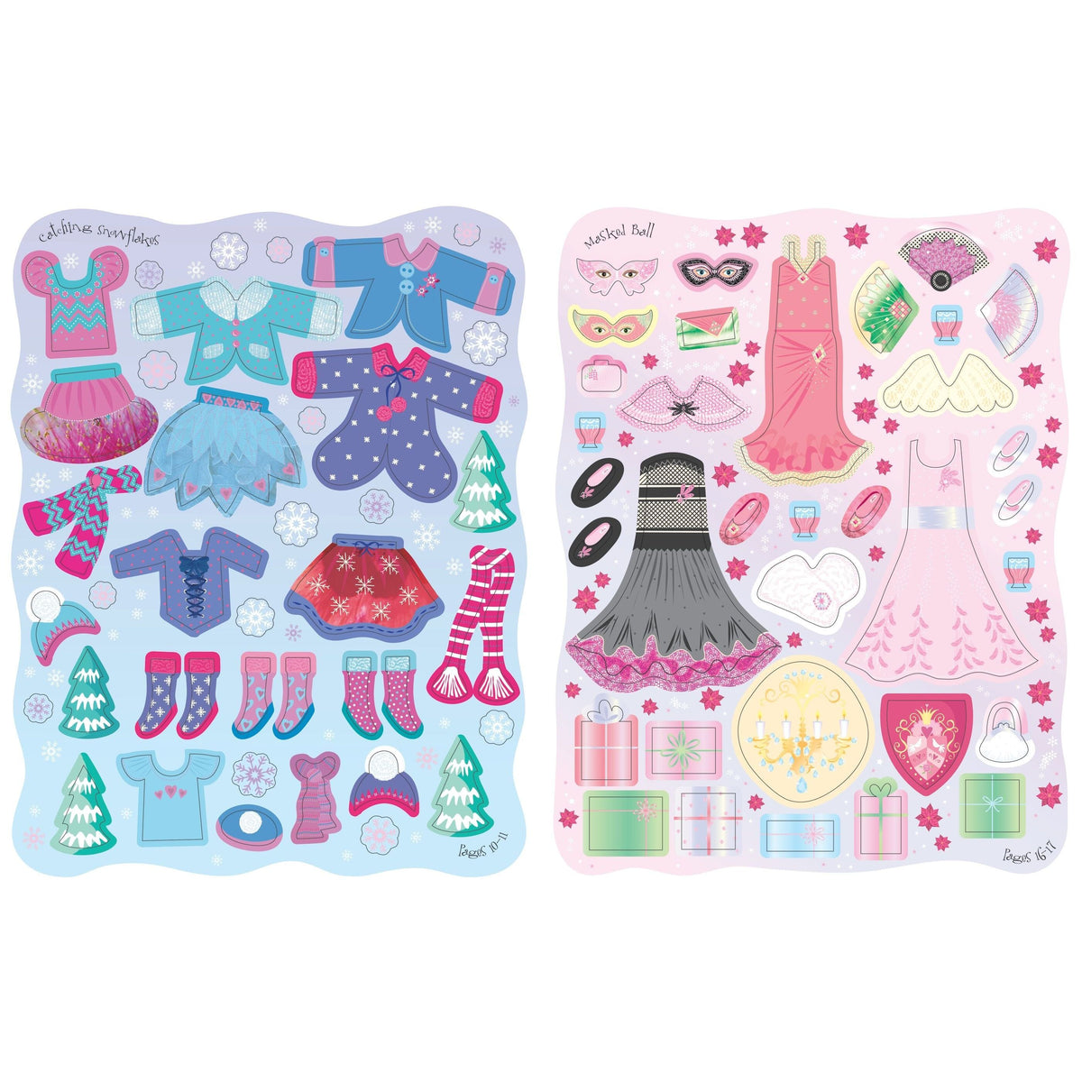Usborne: Sticker Dolly Dressing Christmas Book