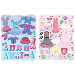 Usborne: Sticker Dolly Dressing Christmas Book