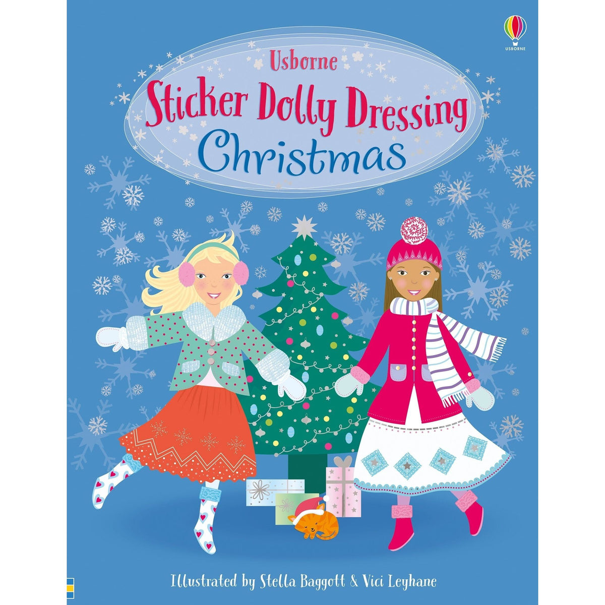 Usborne: Sticker Dolly Dressing Christmas Book