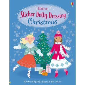Usborne: Sticker Dolly Dressing Christmas Book