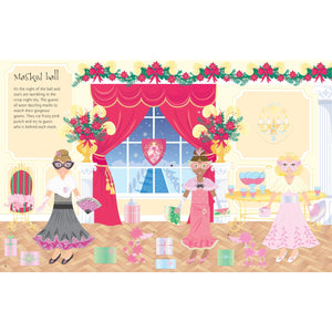 Usborne: Sticker Dolly Dressing Christmas Book