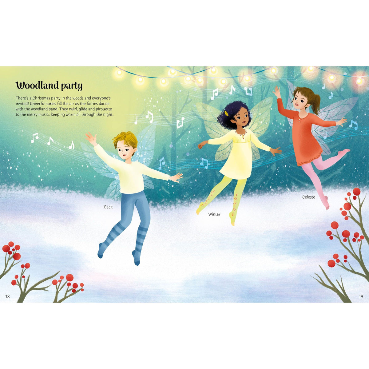 Usborne: Sticker Dolly Dressing Cozy Christmas Book