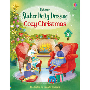 Usborne: Sticker Dolly Dressing Cozy Christmas Book