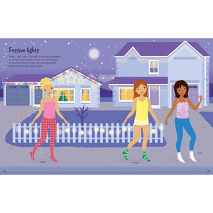 Usborne: Sticker Dolly Dressing Winter Wonderland Book