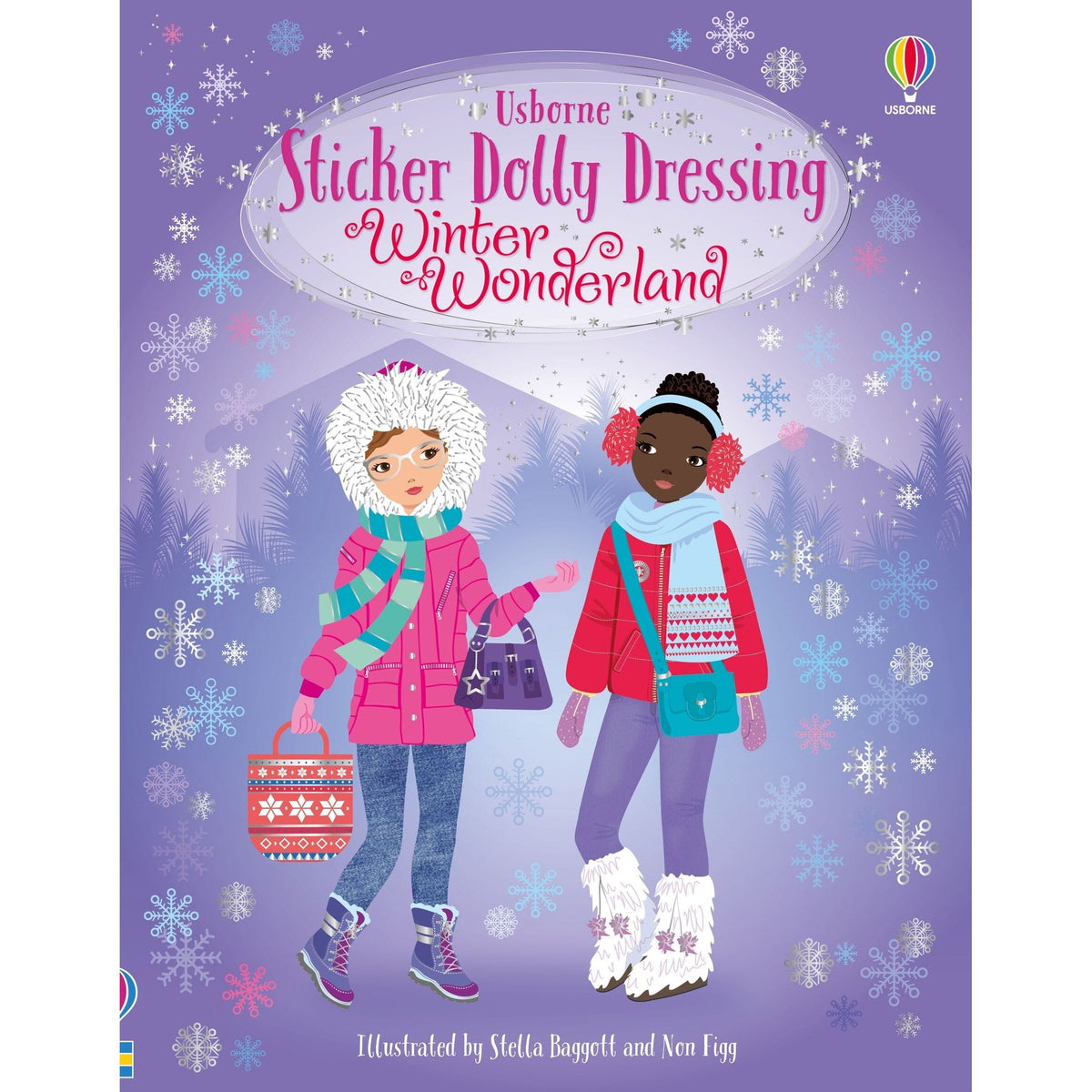 Usborne: Sticker Dolly Dressing Winter Wonderland Book