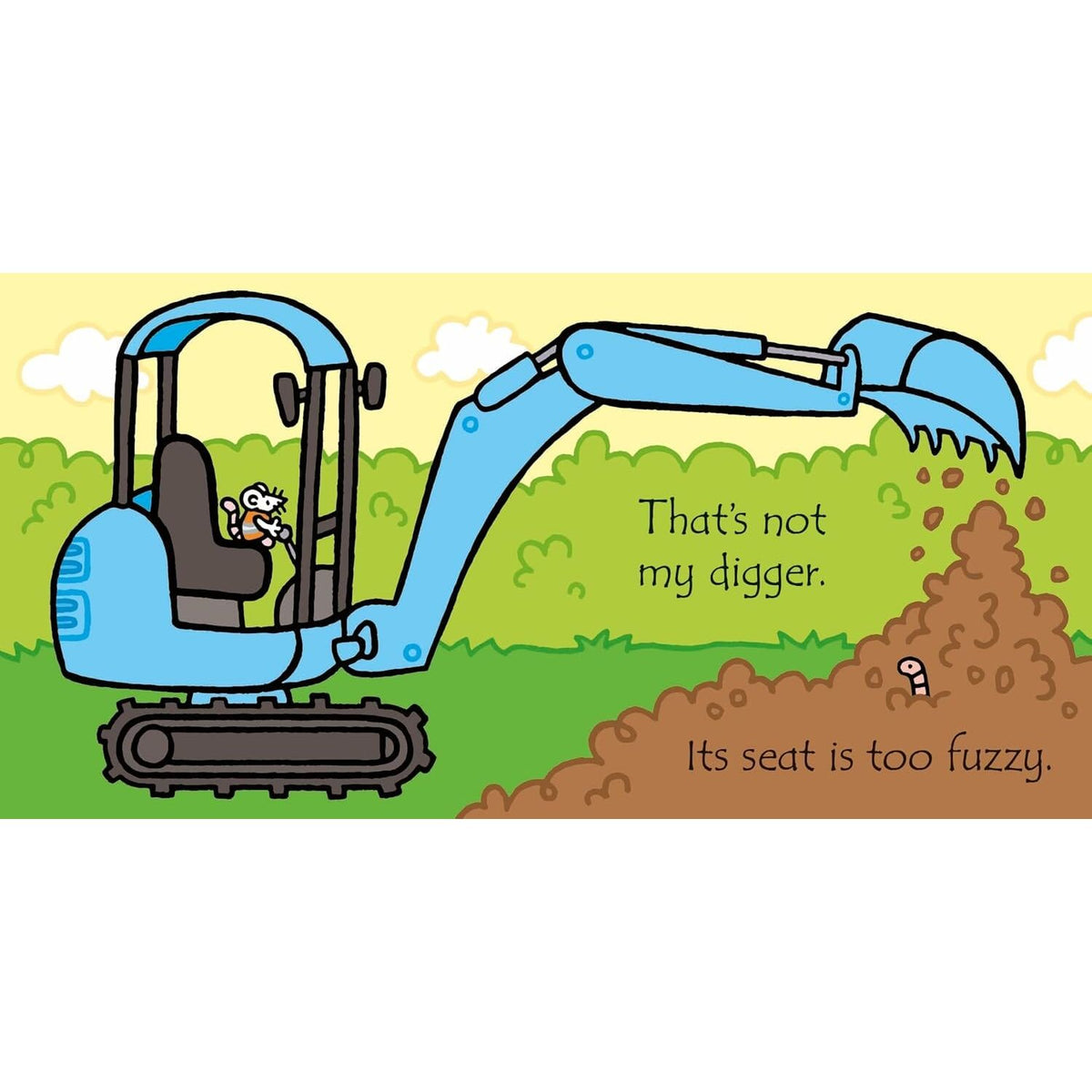 Usborne Touchy-Feely That's Not My Digger