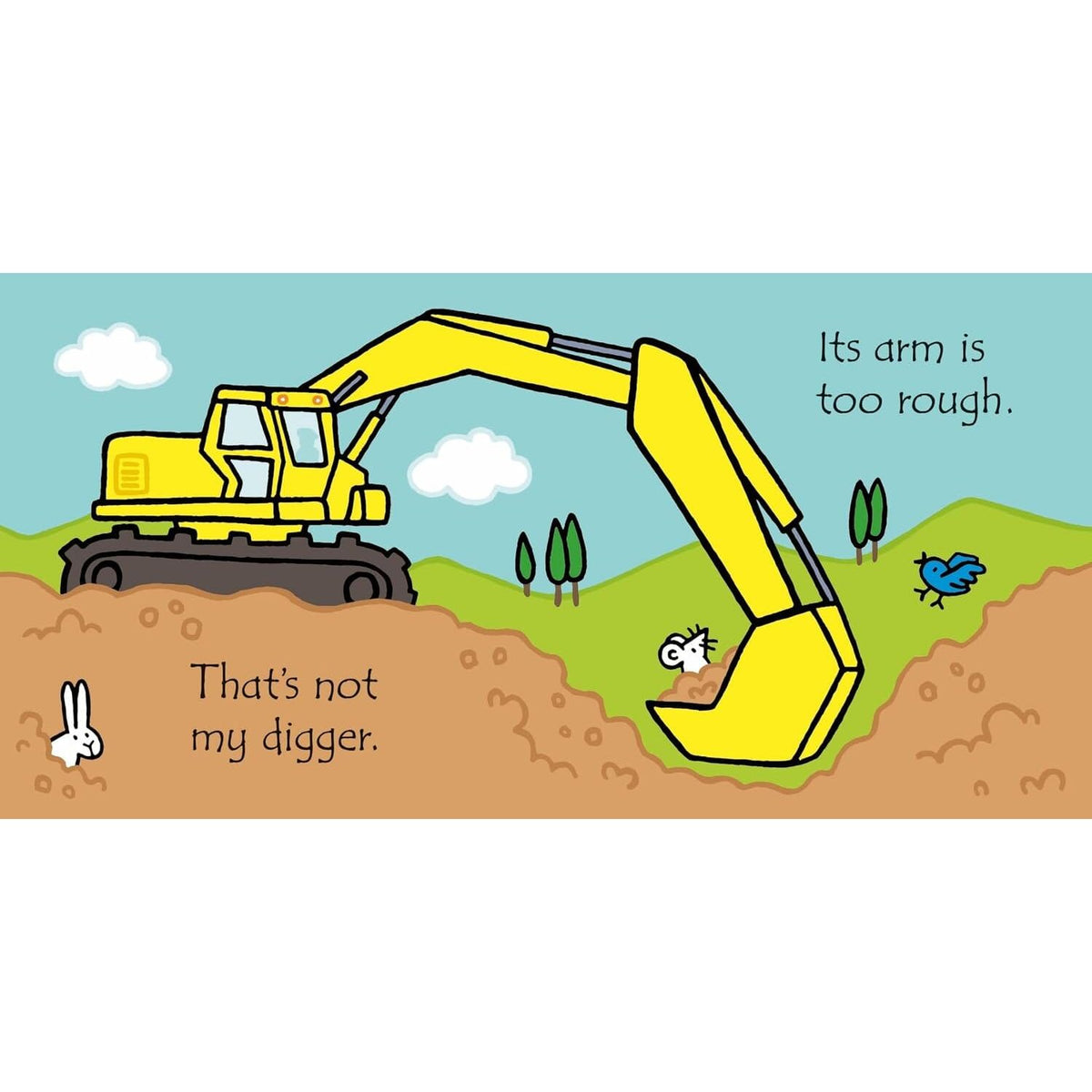 Usborne Touchy-Feely That's Not My Digger