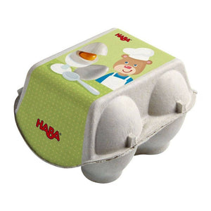 Wooden Eggs with Removable Yolk by Haba