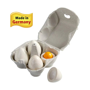 Wooden Eggs with Removable Yolk by Haba