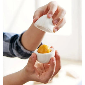 Wooden Eggs with Removable Yolk by Haba