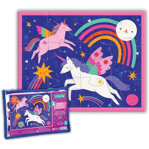 12-Piece Puzzle Pouch -- Unicorn Magic