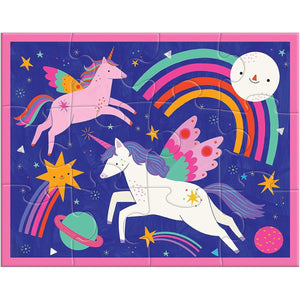 12-Piece Puzzle Pouch -- Unicorn Magic