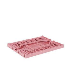 Aykasa Medium Folding Crate in Baby Pink