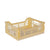 Aykasa Medium Folding Crate in Banana