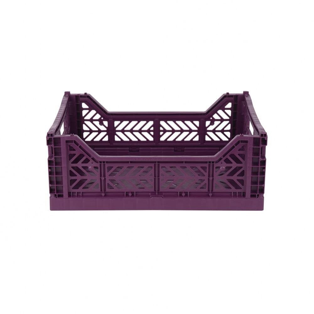 Aykasa Medium Folding Crate in Cherry Red