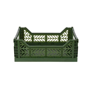 Aykasa Medium Folding Crate in Khaki