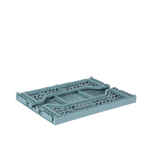 Aykasa Medium Folding Crate in Teal