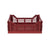 Aykasa Medium Folding Crate in Tile Red