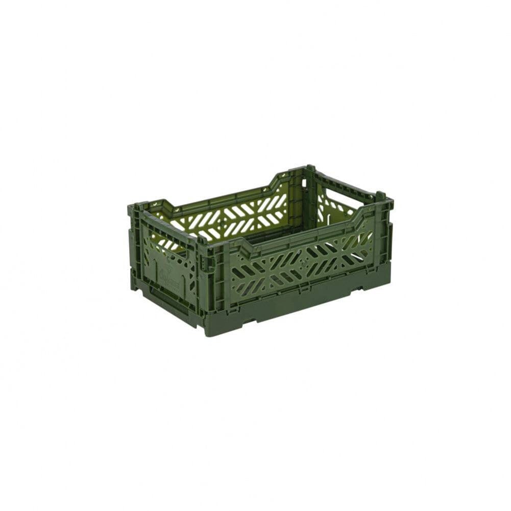 Aykasa Small Folding Crate in Khaki