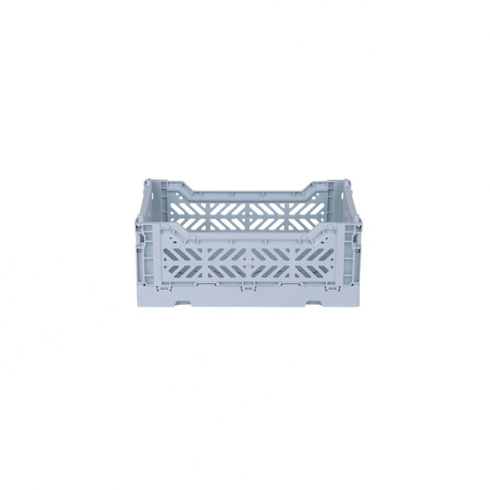 Aykasa Small Folding Crate in Pale Blue
