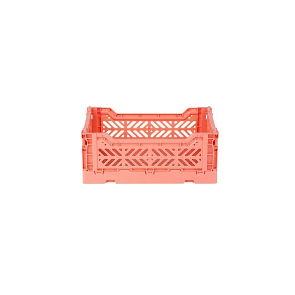 Aykasa Small Folding Crate in Salmon