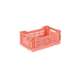 Aykasa Small Folding Crate in Salmon