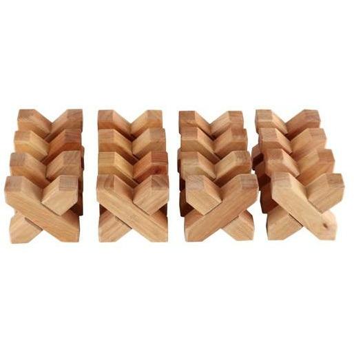 Bauspiel X Bricks -- 16 Pieces