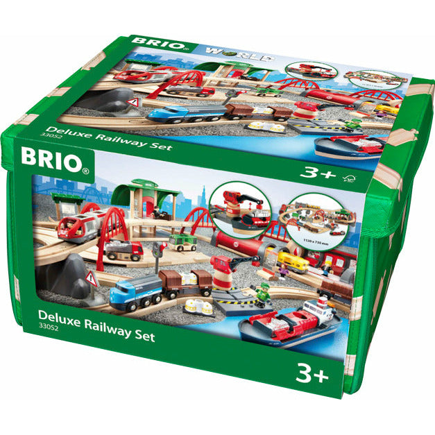 BRIO 33097 Cargo Railway Deluxe Set - The Happy Lark