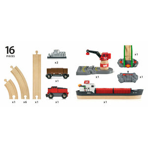 BRIO 33061 Cargo Harbor Set