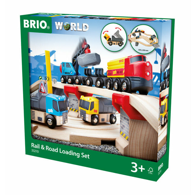 BRIO 33210 Rail & Road Stone Quarry Set