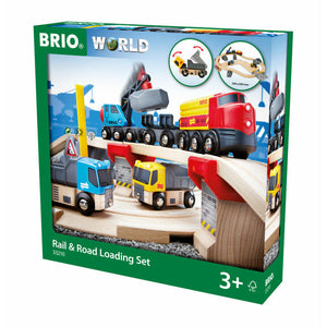 BRIO 33210 Rail & Road Stone Quarry Set